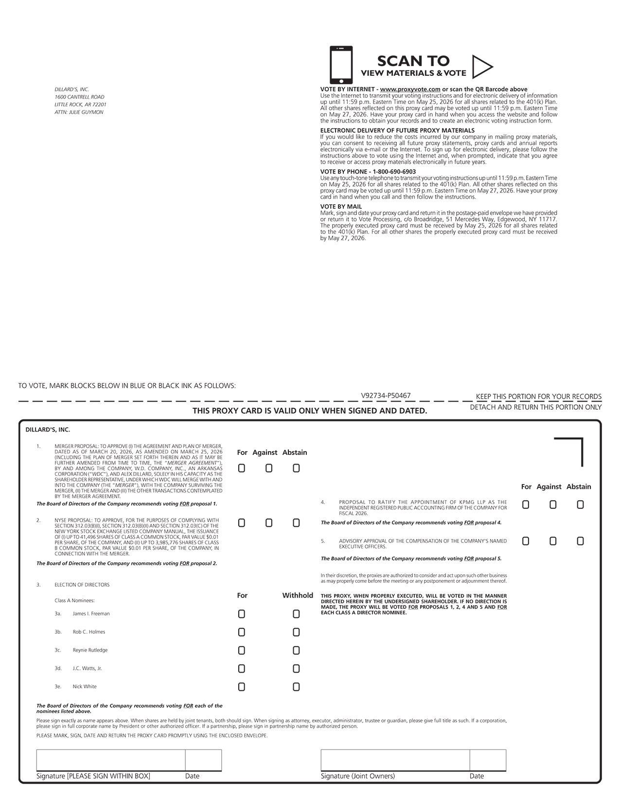 [MISSING IMAGE: px_26dillardsproxy01pg01-bw.jpg]