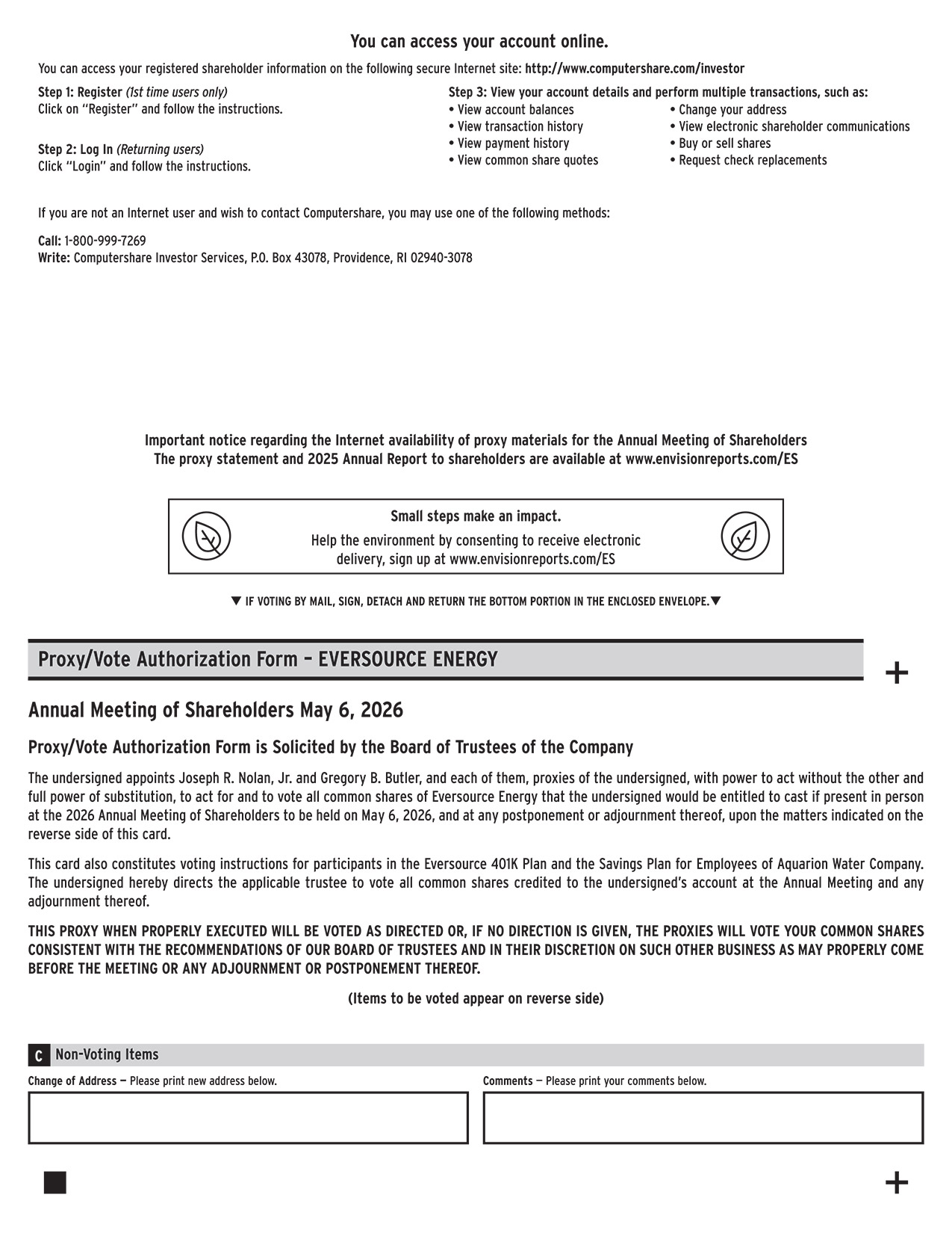 [MISSING IMAGE: px_26evesorproxy1pg02-bw.jpg]