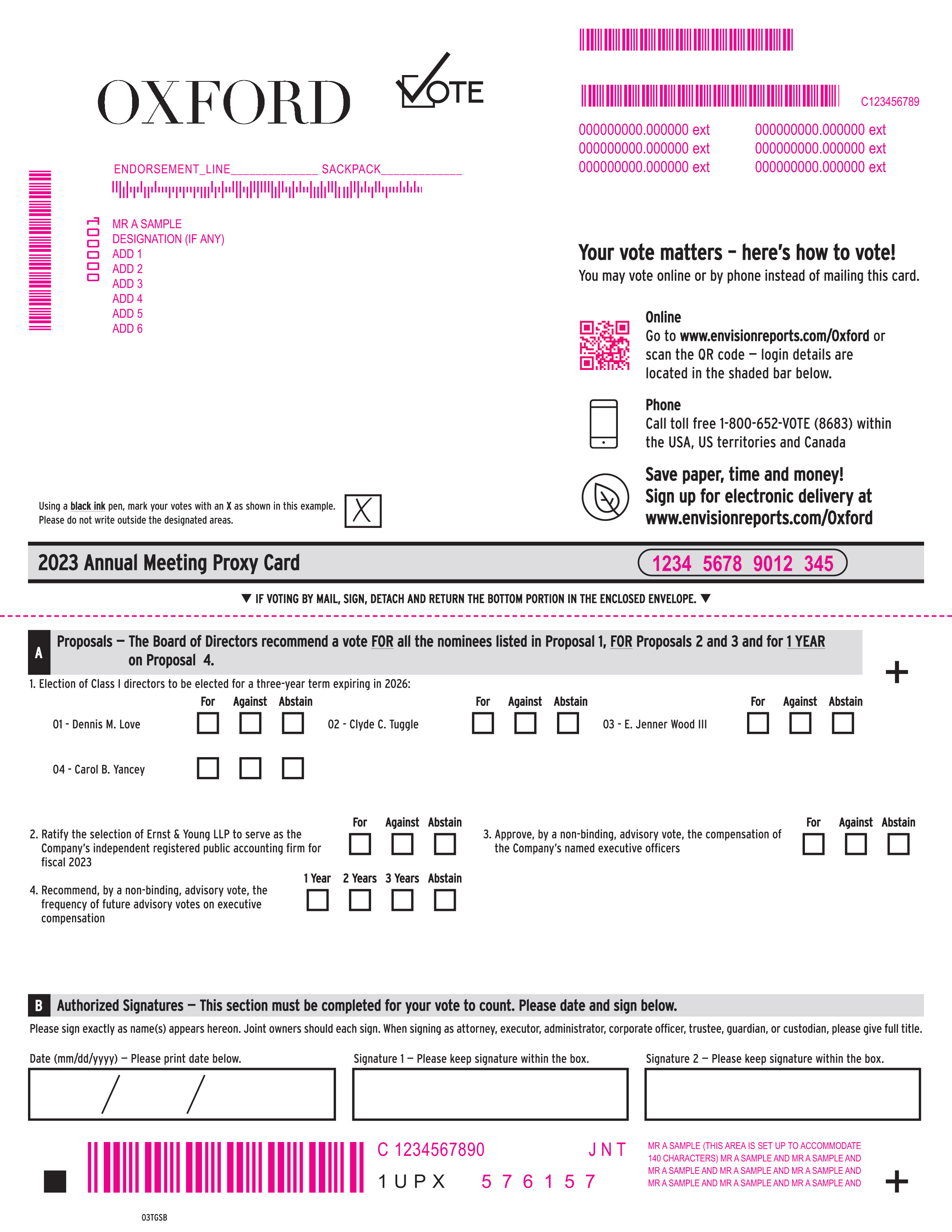 [MISSING IMAGE: px_oxfordproxy1pg1-4c.jpg]