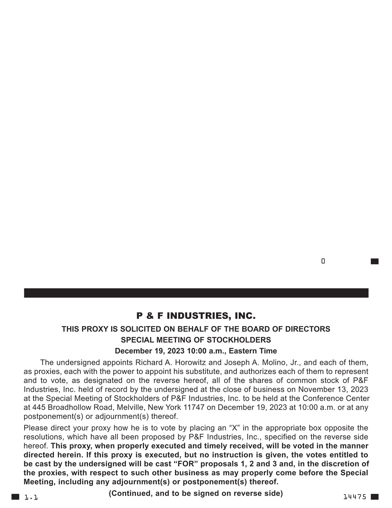 [MISSING IMAGE: px_23industproxy1pg01-4c.jpg]