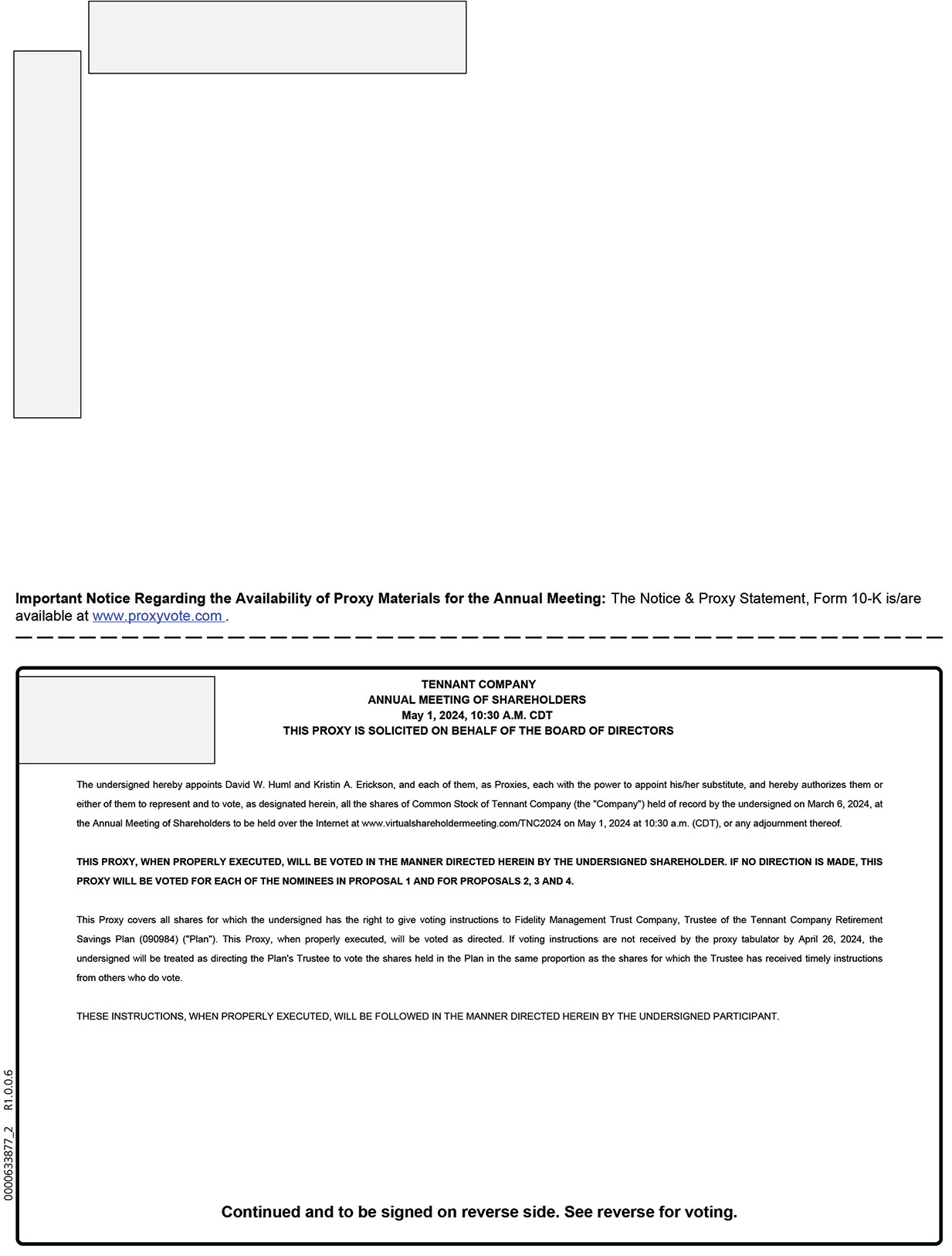 [MISSING IMAGE: px_tennantproxy1pg02-bw.jpg]