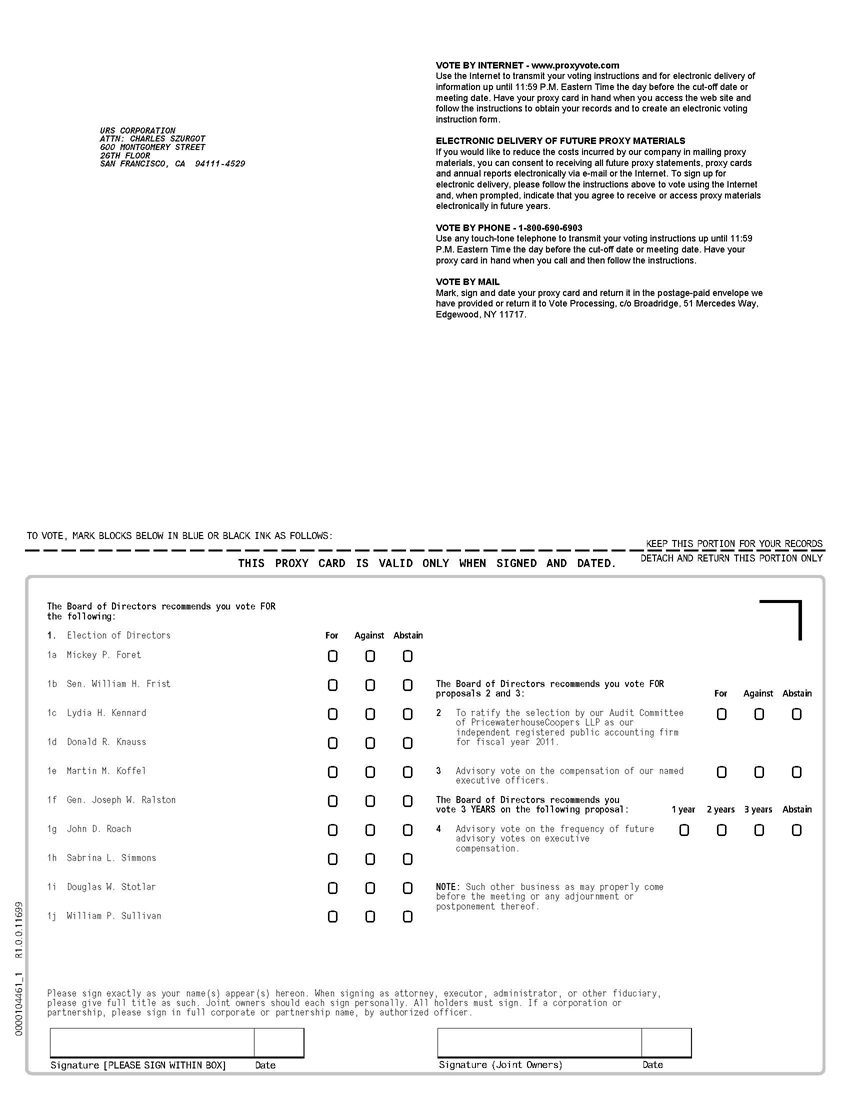 Proxy Card Page 1