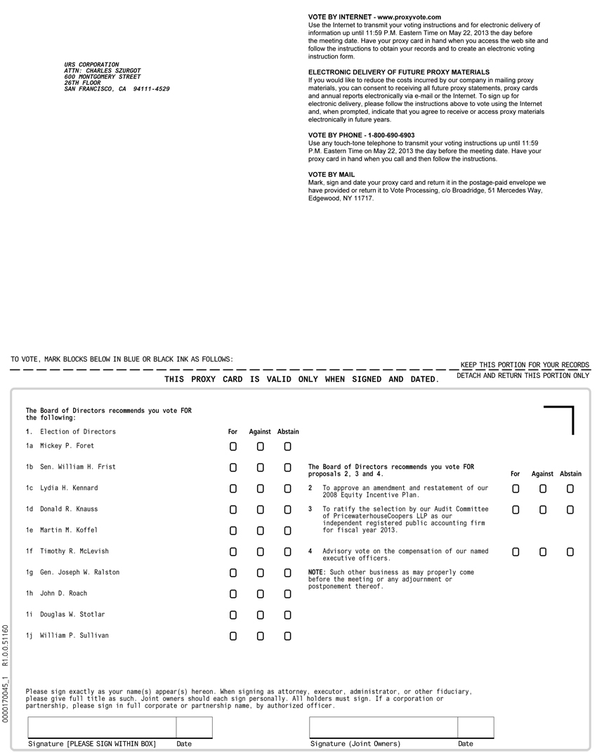Proxy Card Page 1