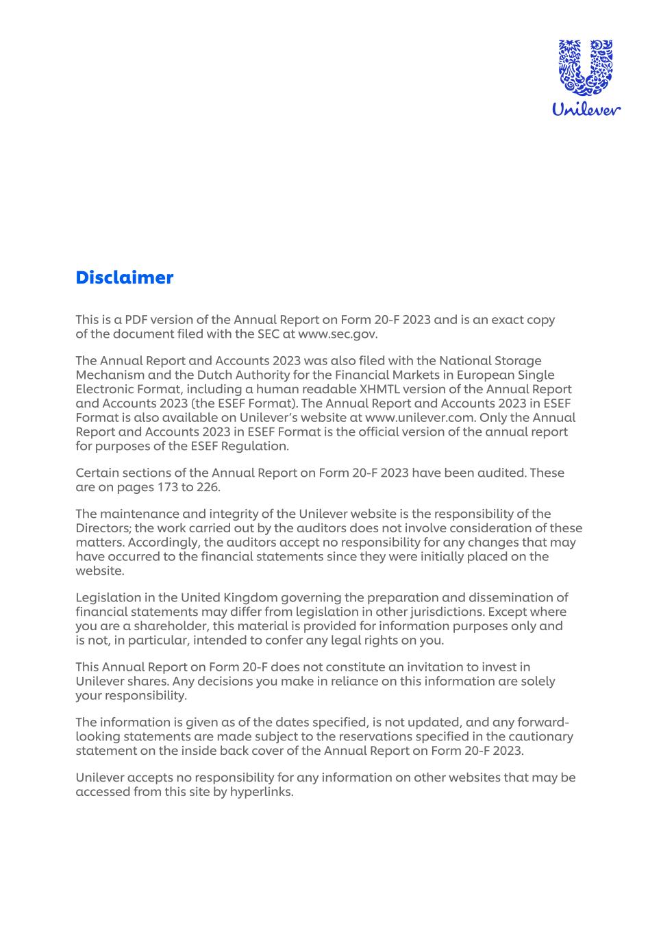 20-F_LIVE MASTER Unilever 20-F/AR FY23 CS001.jpg