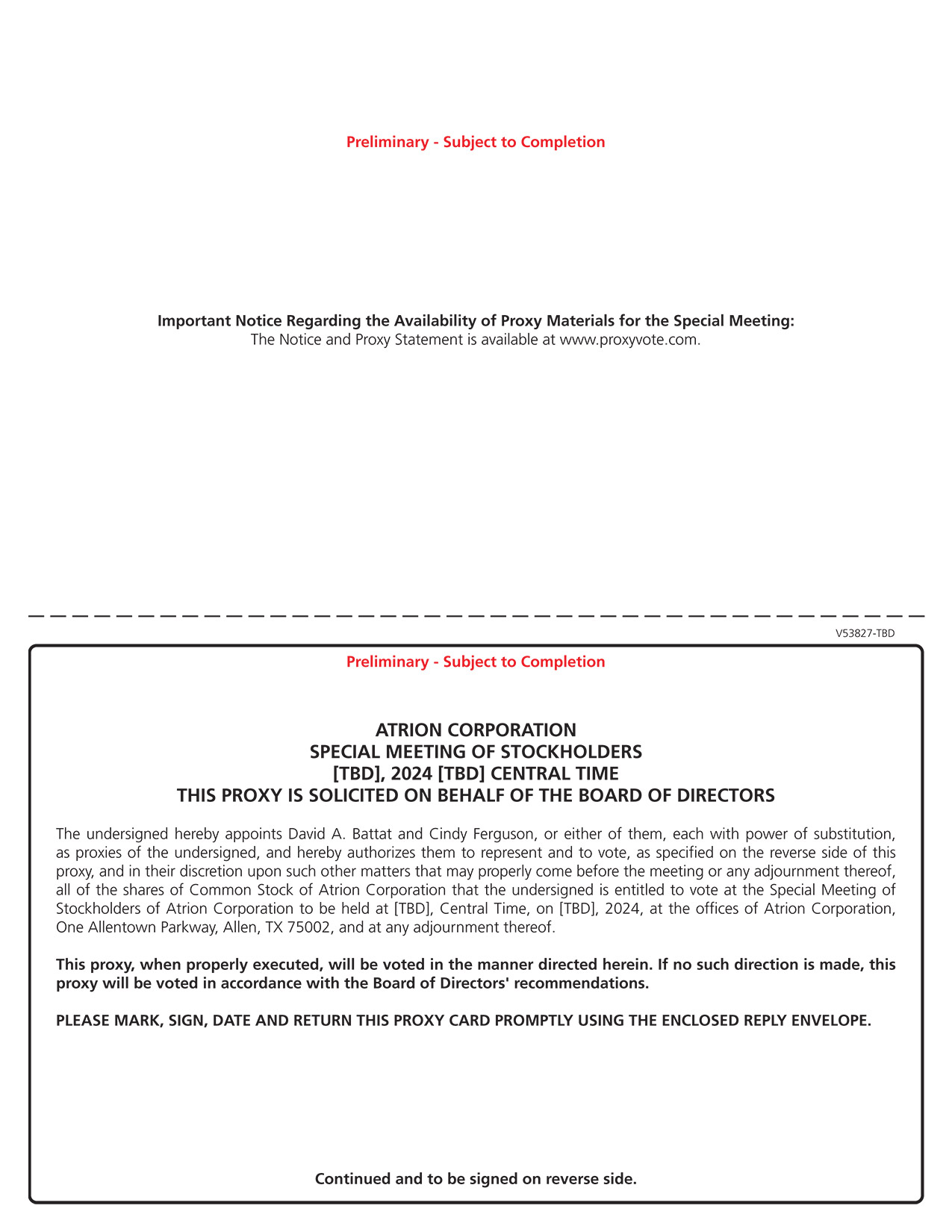 [MISSING IMAGE: px_atrioncorpproxy1pg02-4c.jpg]