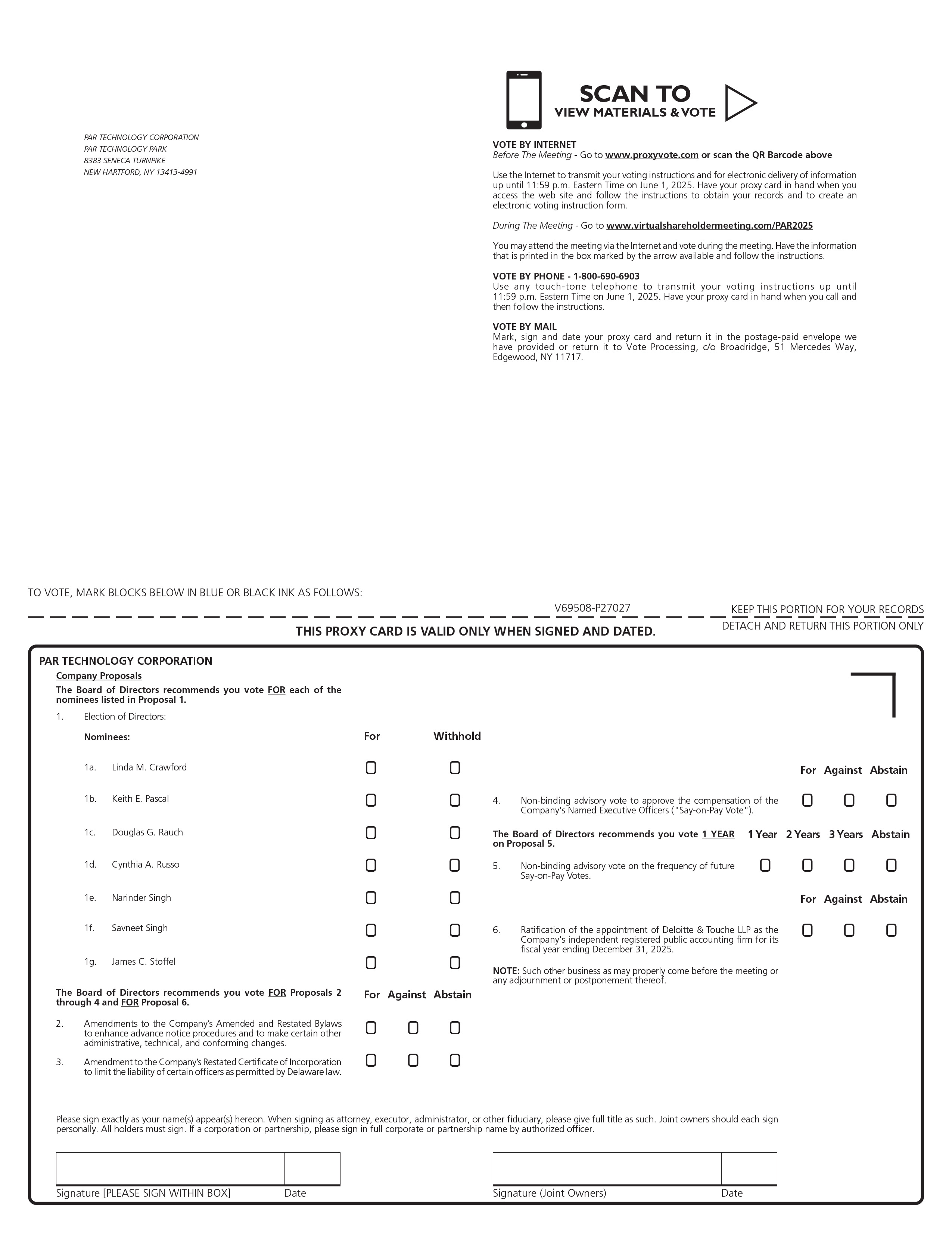PAR TECHNOLOGY CORPORATION_V_PRXY_P27027_25(_86999) - FINAL-1.jpg