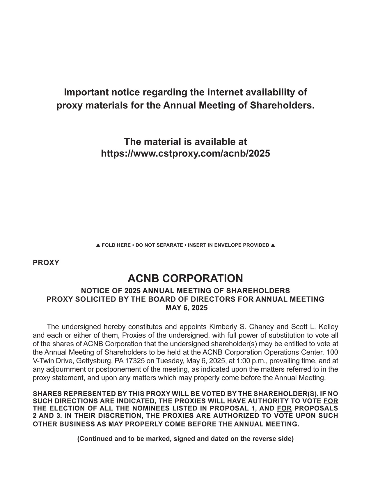 [MISSING IMAGE: px_25acnbproxy01pg2-bw.jpg]