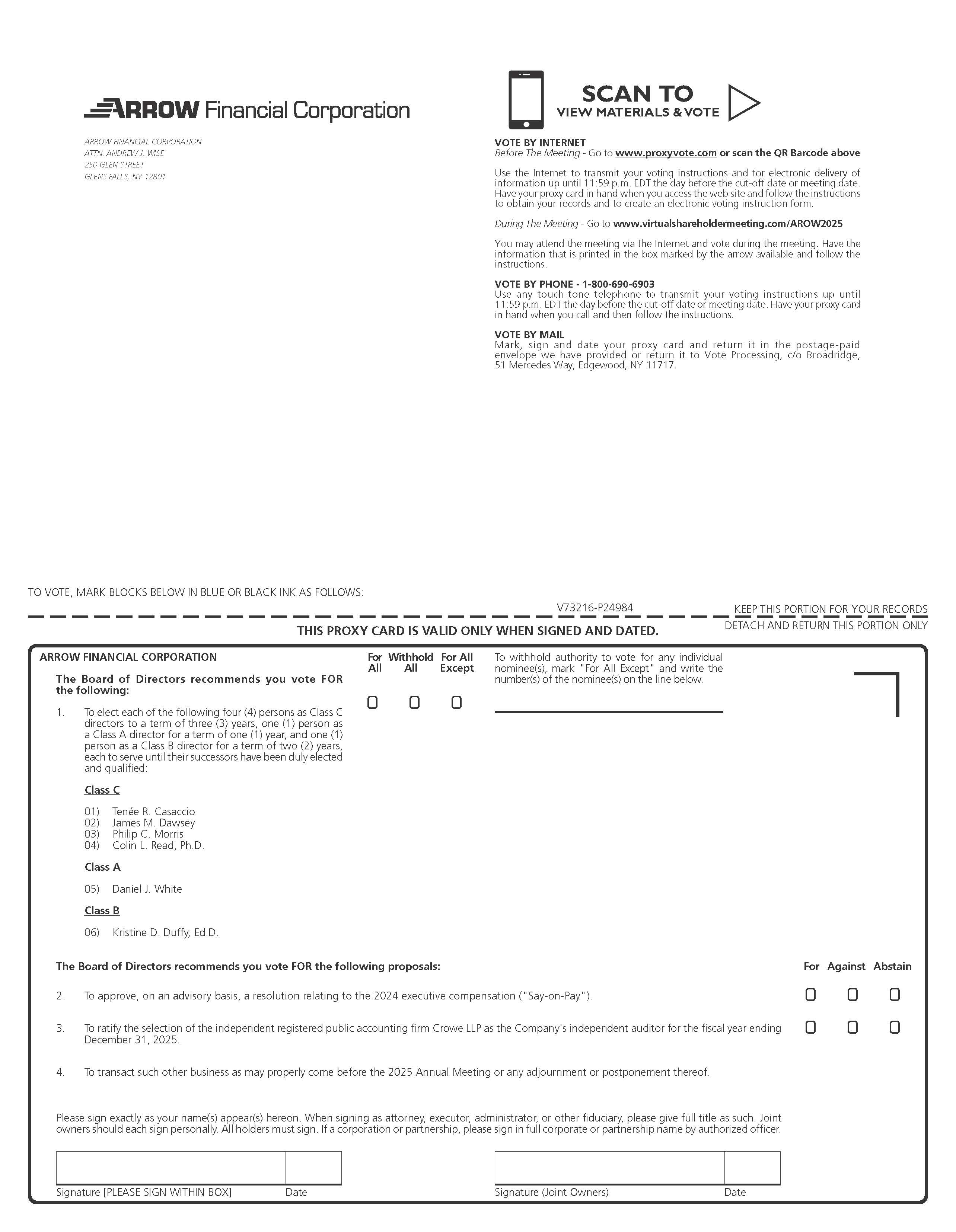 ARROW FINANCIAL CORPORATION_V_GT20_PRXY_P24984_25(#87133) - PC3_Page_1.jpg