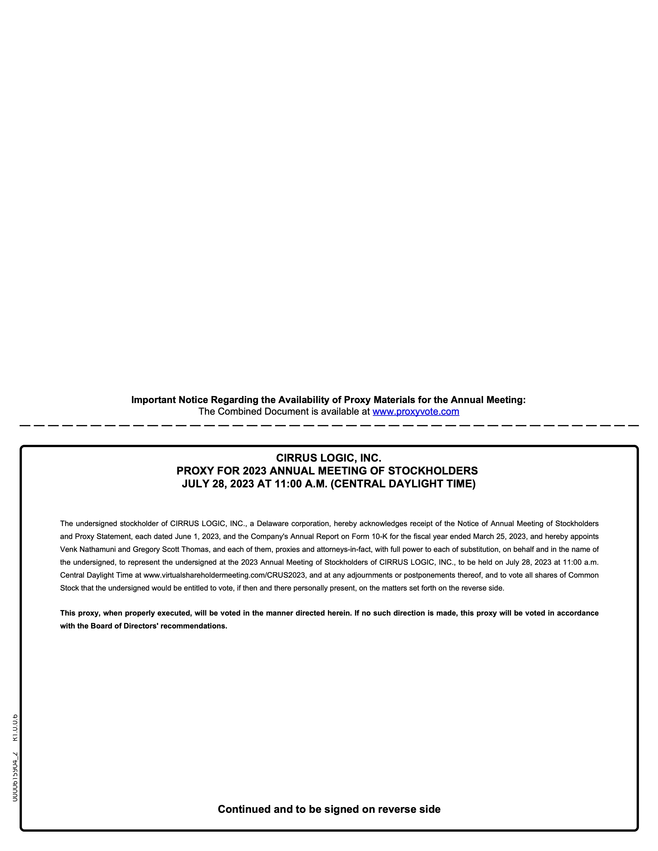Pg 2 card - CIRRUS LOGIC, INC._V_AUTO_PRXY_P95286_23 - REQ - 72059 - AU FINAL.jpg