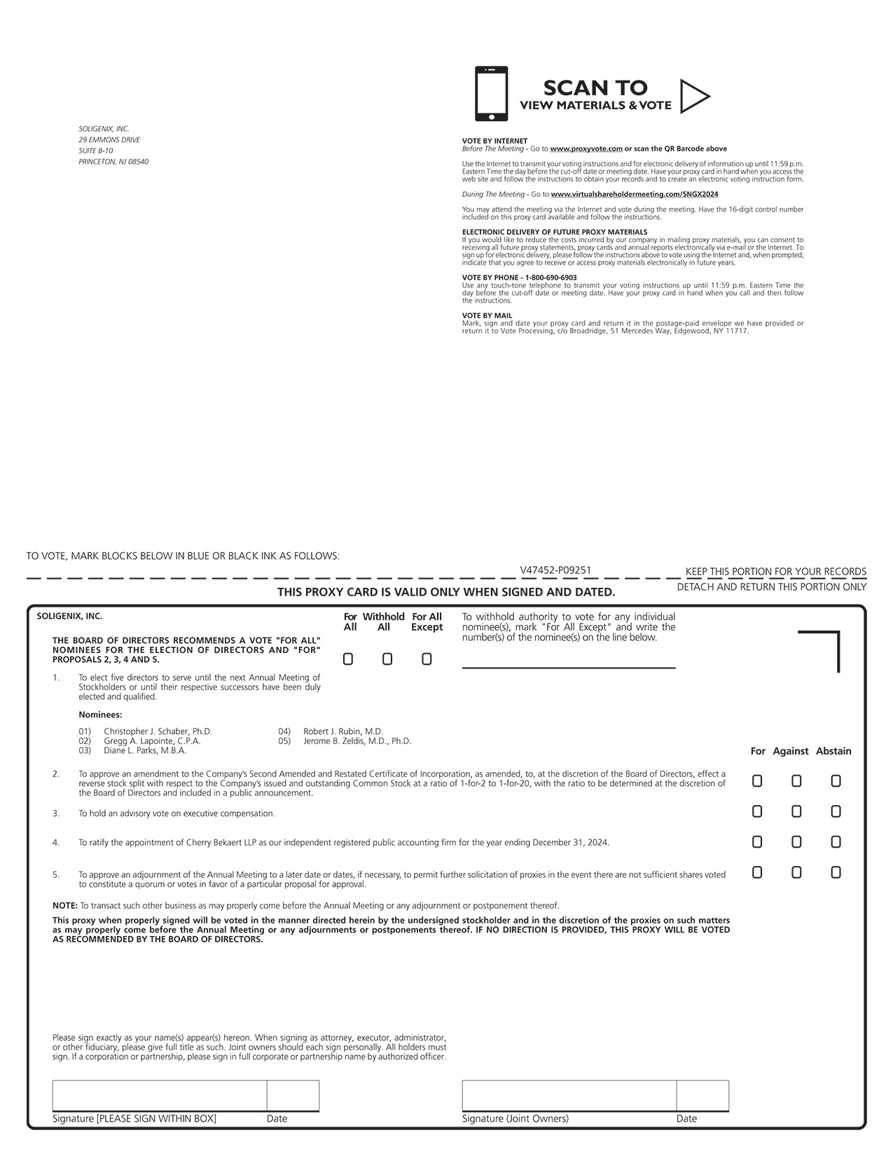 [MISSING IMAGE: px_24soligenproxy01pg01-bw.jpg]