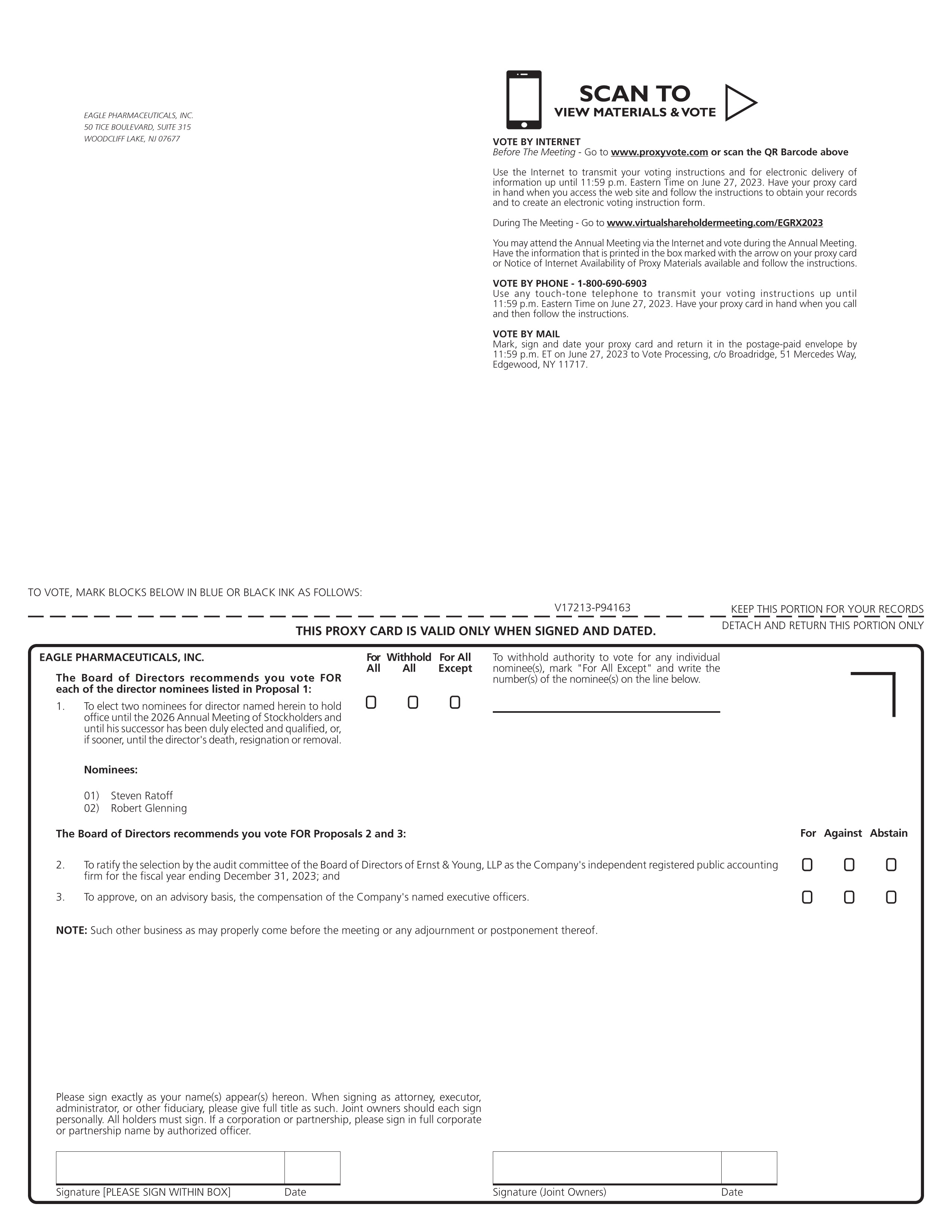 [MISSING IMAGE: px_eagleannualmeeting01-bw.jpg]