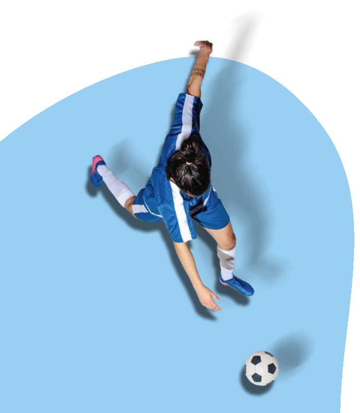 A person kicking a football ball

Description automatically generated with medium confidence