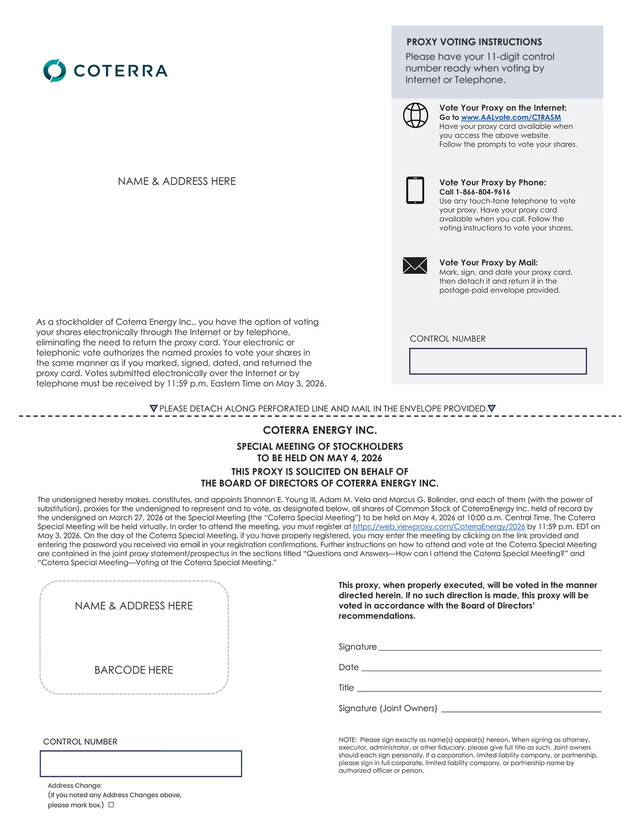 [MISSING IMAGE: px_coterraproxy1pg01-4c.jpg]