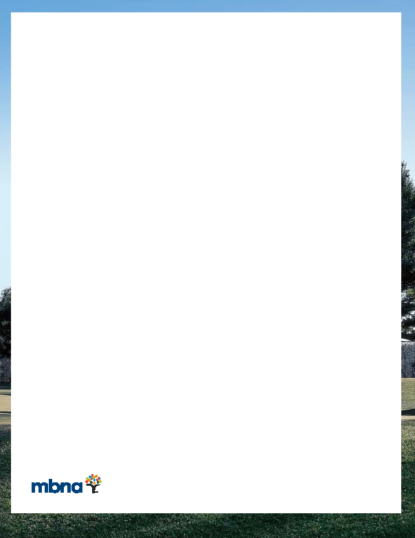 (MBNA LOGO)