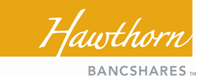 (HAWTHORN BANCSHARES LOGO)