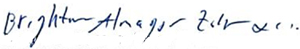 (SIGNATURE)