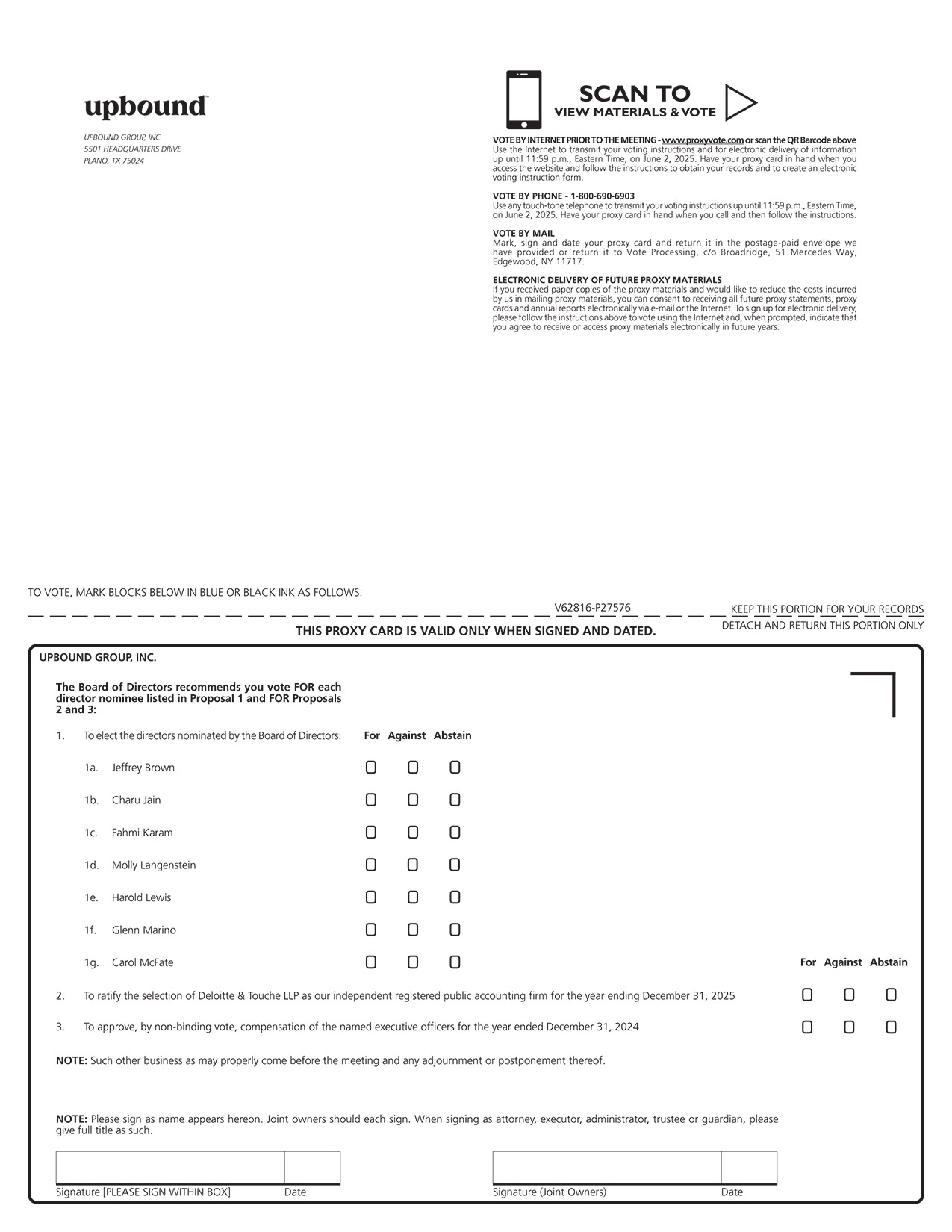 [MISSING IMAGE: px_25upboundproxy1pg01-bw.jpg]