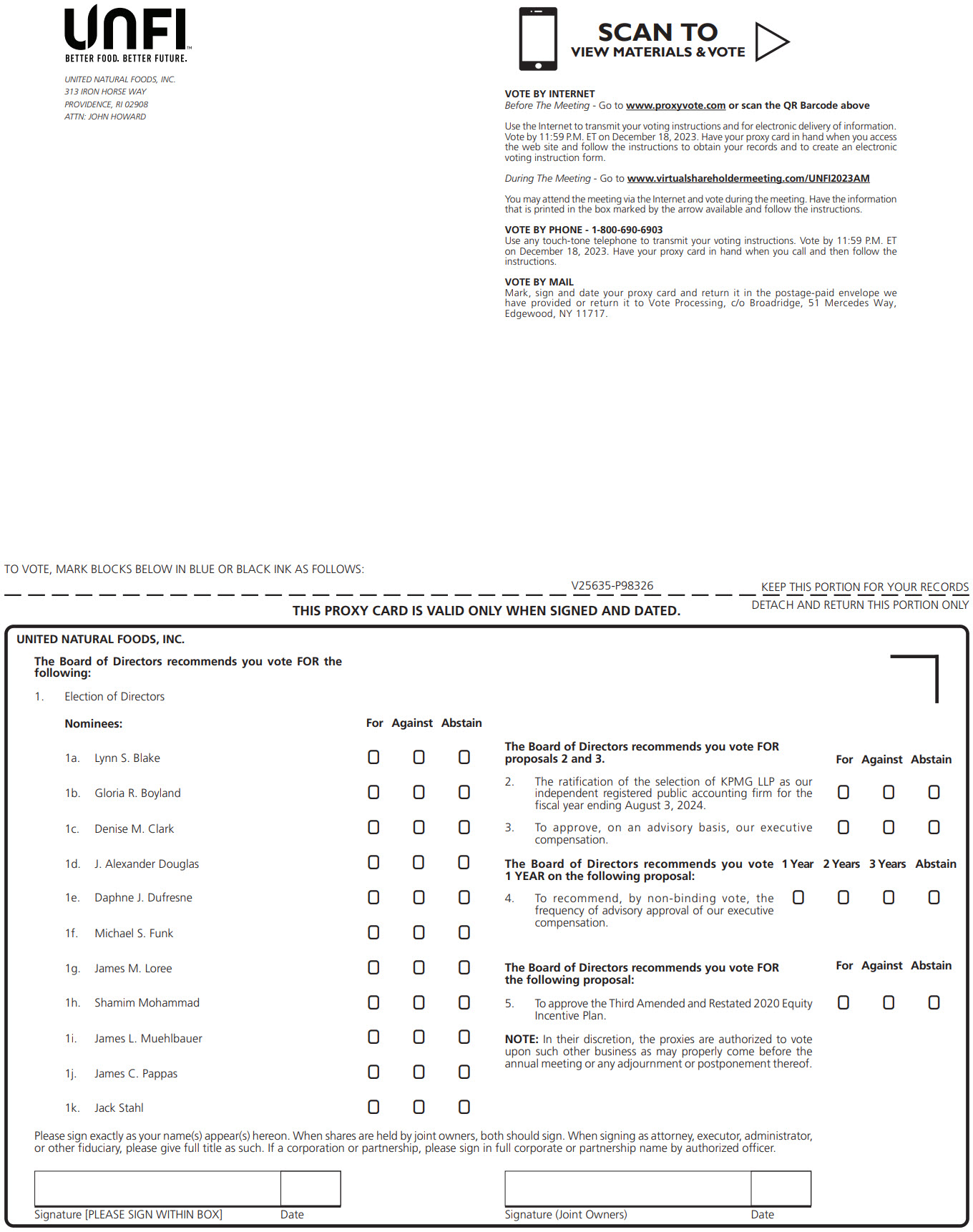 UNFI Proxy Card p1.jpg