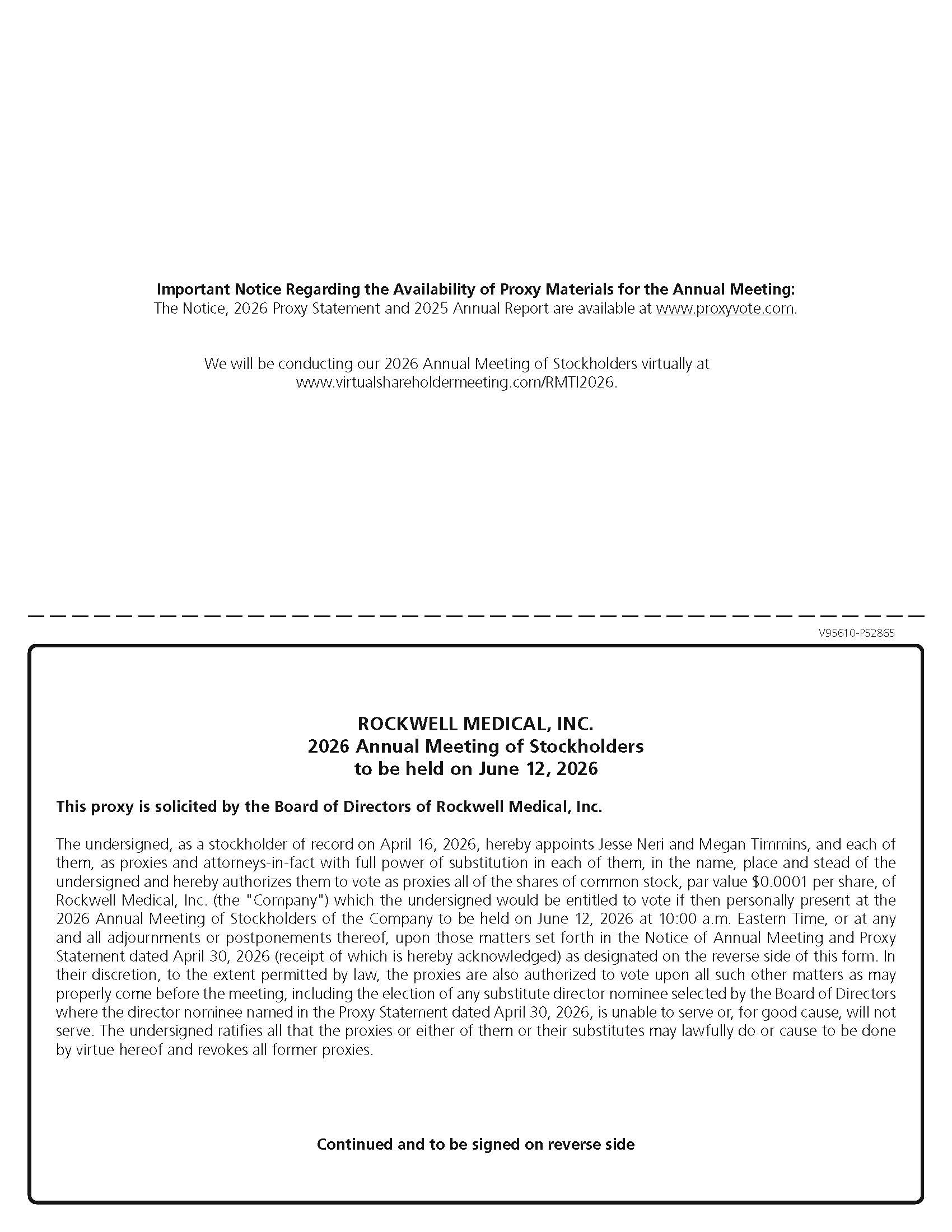 Rockwell Medical 2026 PRELIMINARY PROXY STATEMENT - FINAL_Page_2.jpg