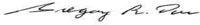 (-s- Gregory R. Dow)