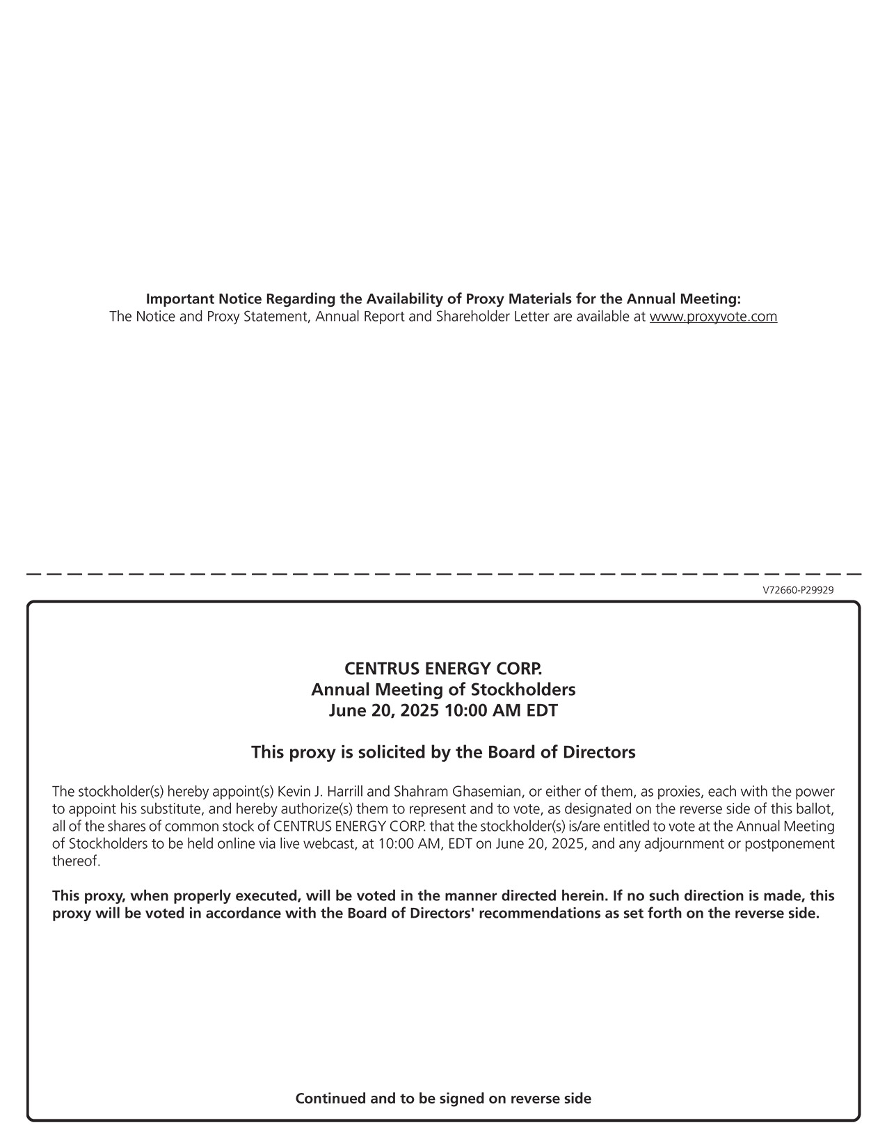 [MISSING IMAGE: px_25centrusproxy1pg02-bw.jpg]