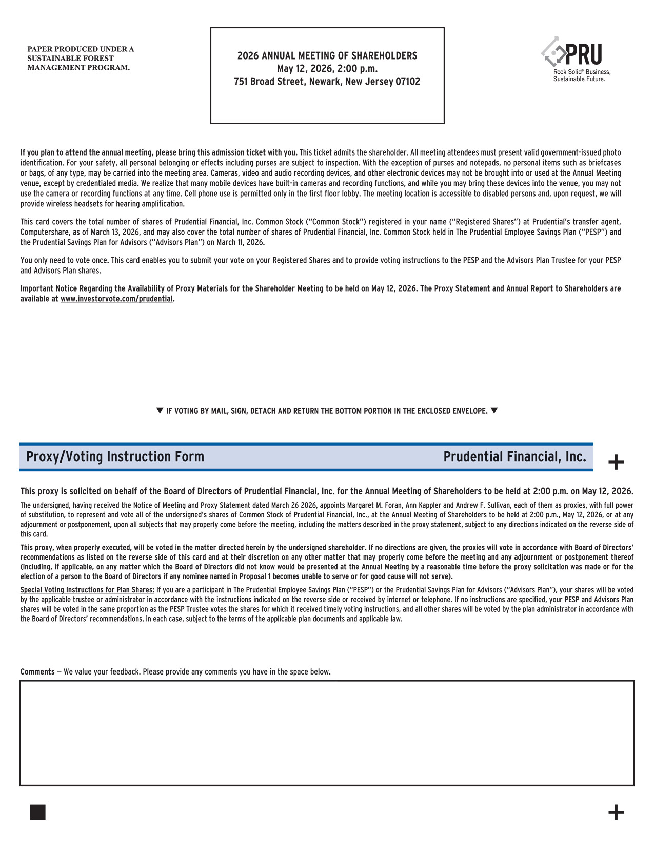 [MISSING IMAGE: px_prudential26proxypg02-4c.jpg]