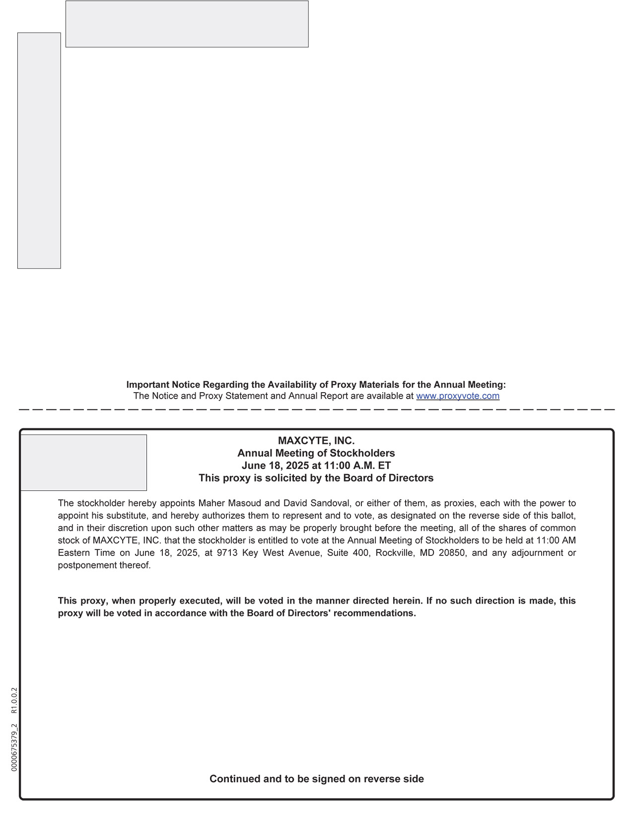 [MISSING IMAGE: px_25maxcyteproxy2pg01-4c.jpg]