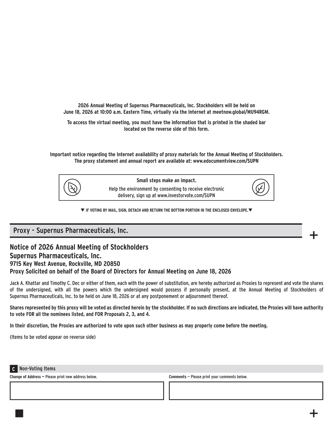 [MISSING IMAGE: px_26supernusproxy1pg2-bw.jpg]