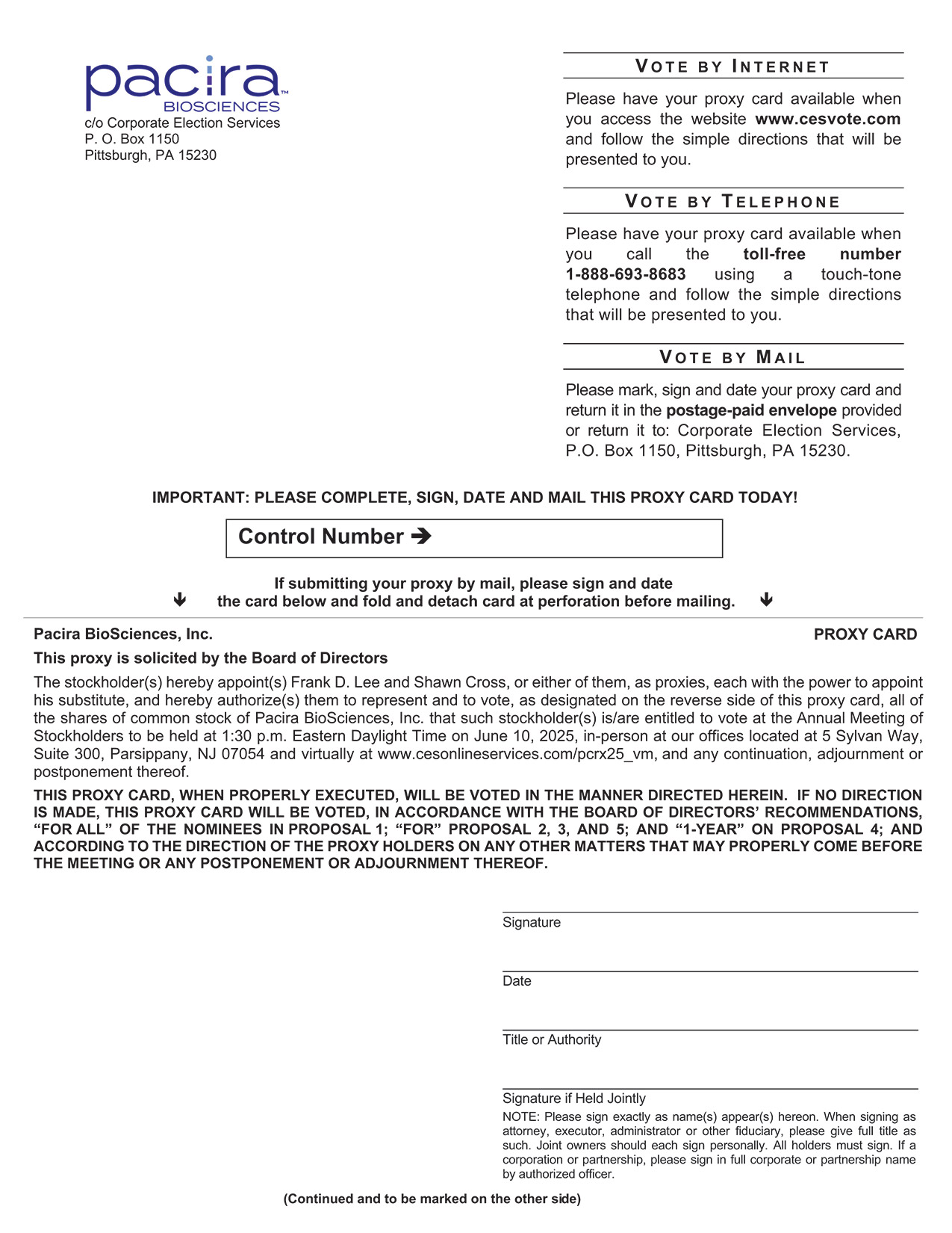 [MISSING IMAGE: px_25paciraproxy01pg1-4c.jpg]