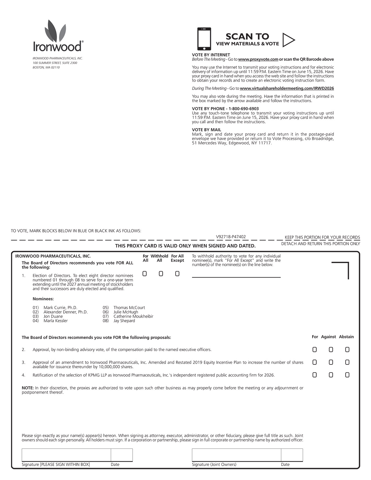 [MISSING IMAGE: px_26ironwoodproxy1pg01-bw.jpg]