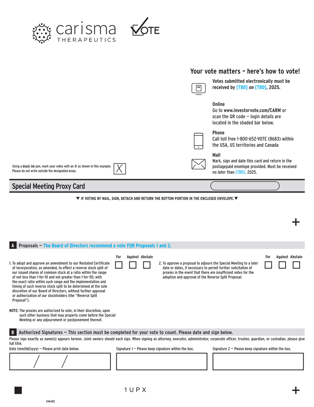 [MISSING IMAGE: px_25carismaproxy1pg01-4c.jpg]