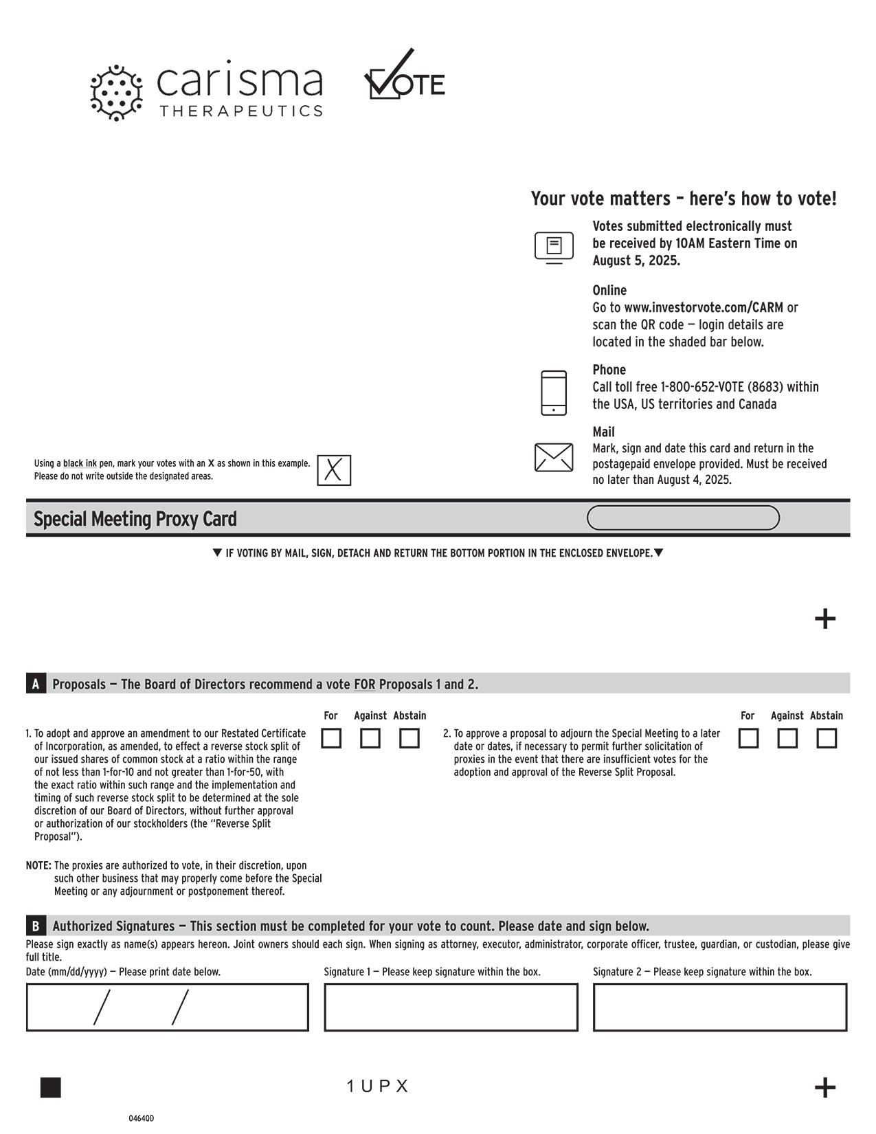 [MISSING IMAGE: px_25carismaproxy1pg01-4c.jpg]