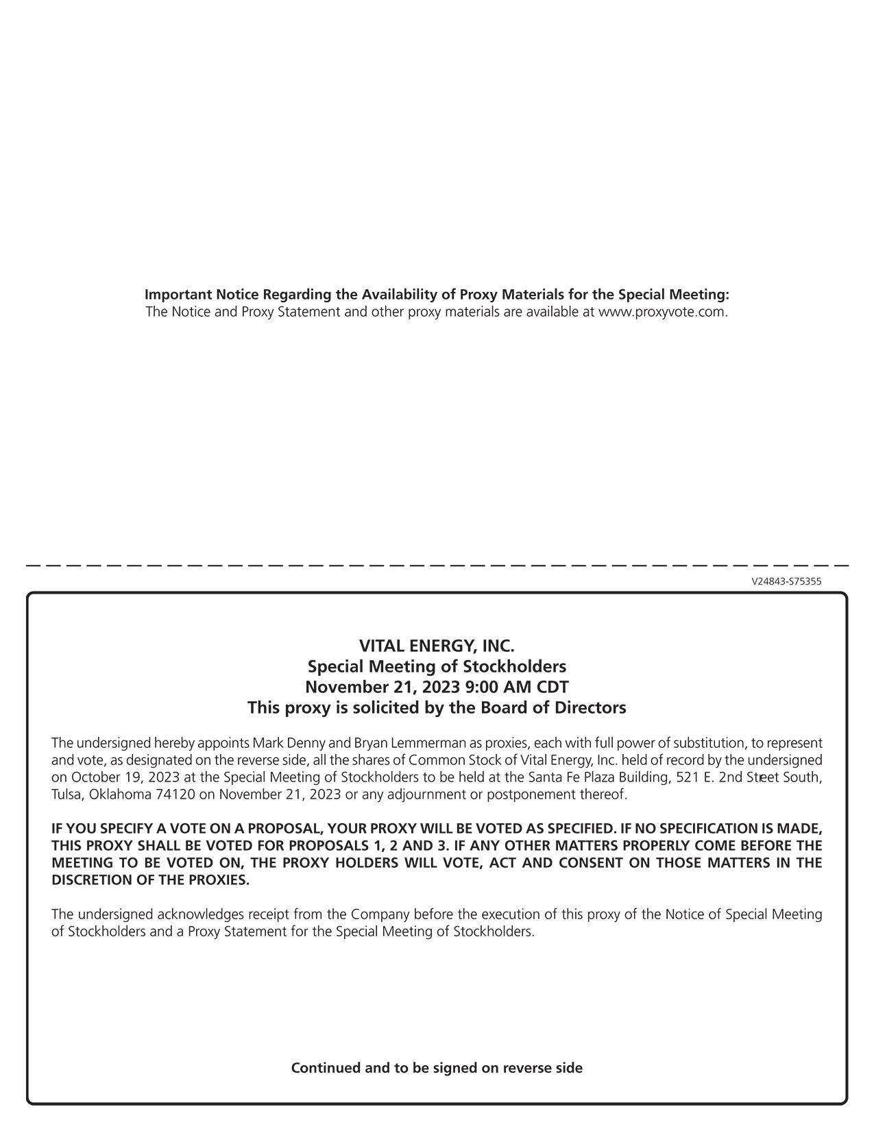 [MISSING IMAGE: px_vitalenergyproxy1pg02-bw.jpg]