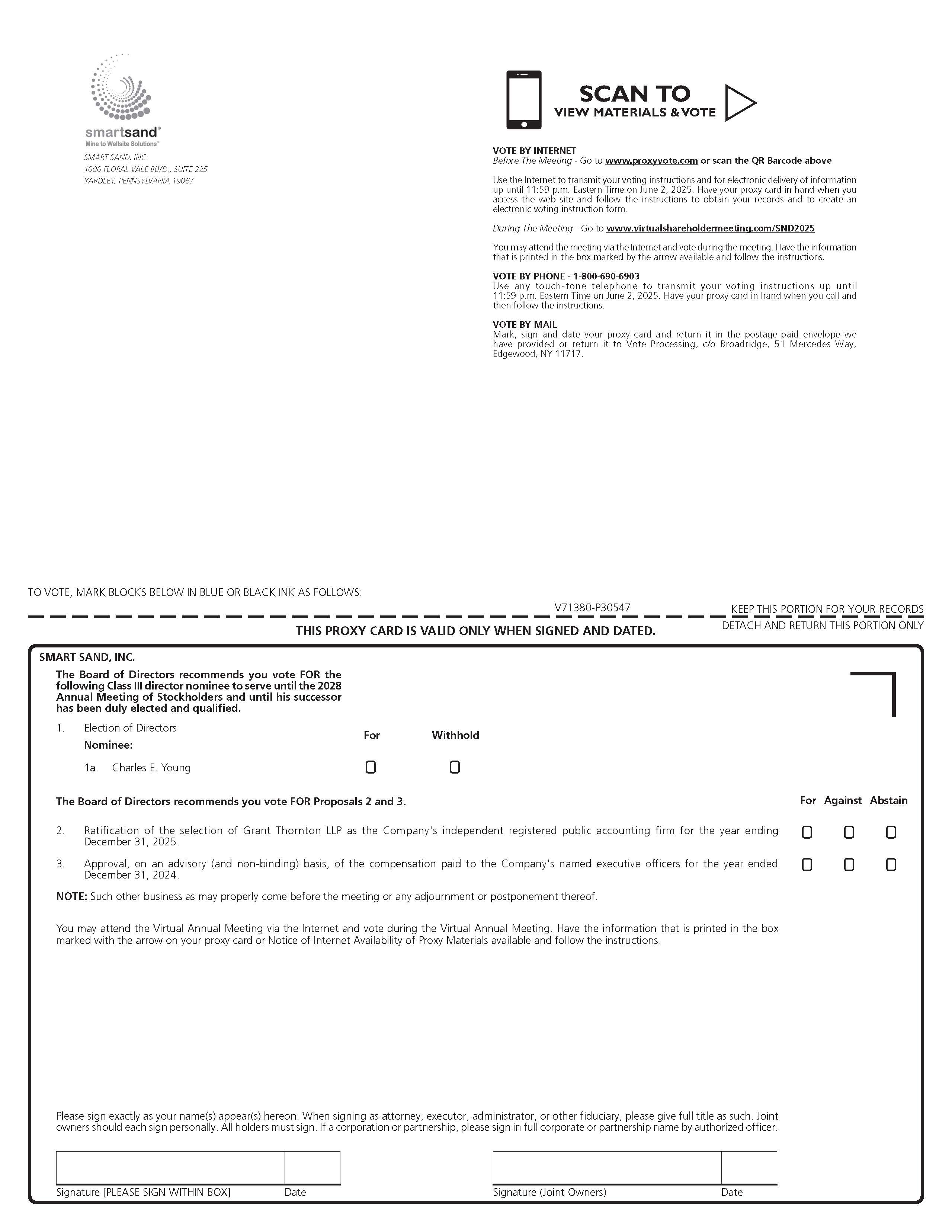 SMART SAND, INC. FINAL PROXY (Page 1 for Filing).jpg