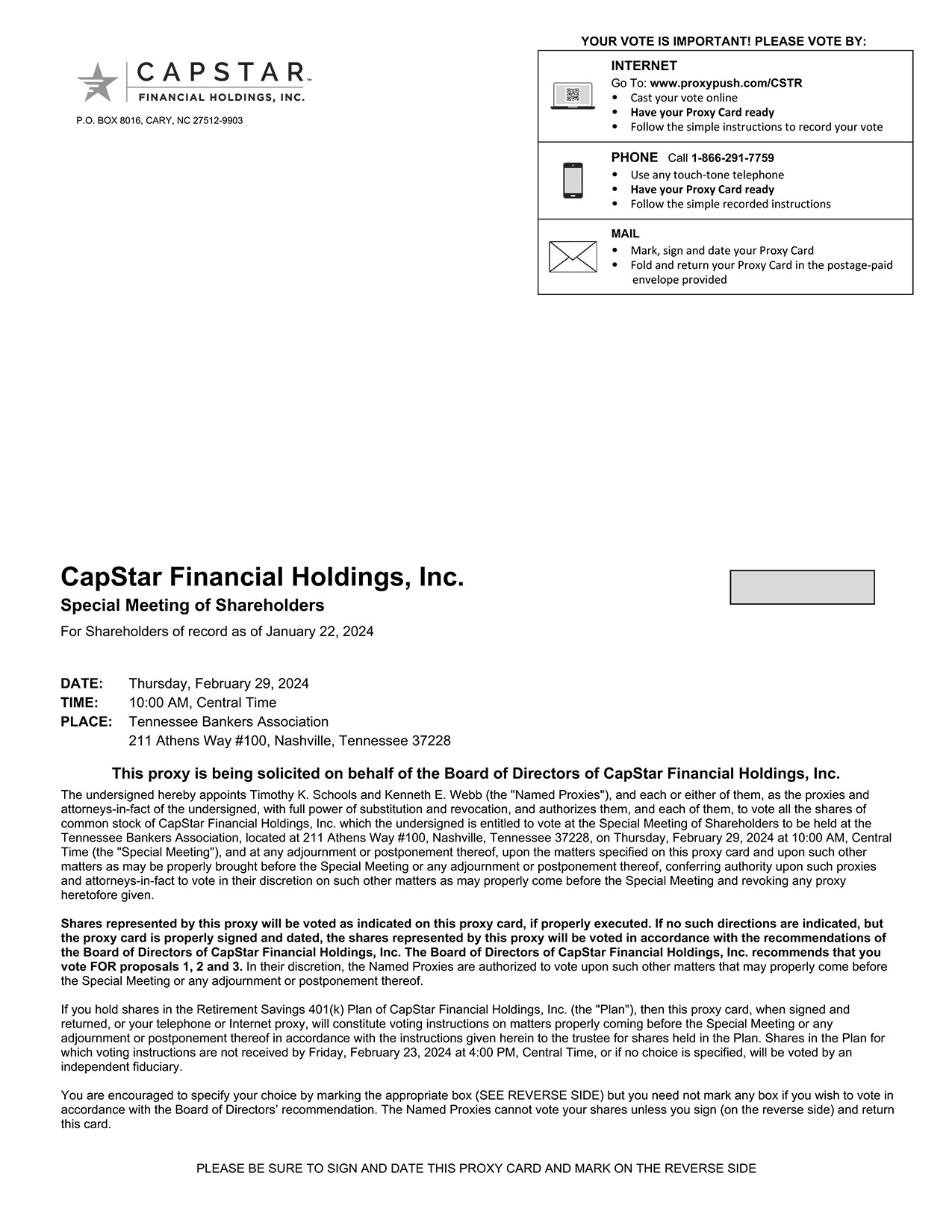 [MISSING IMAGE: px_24capstarproxy01pg01-bw.jpg]