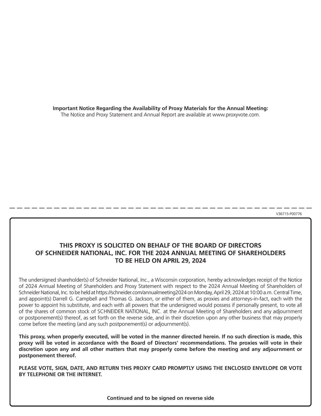 [MISSING IMAGE: px_24schneiderproxy1pg02-bw.jpg]