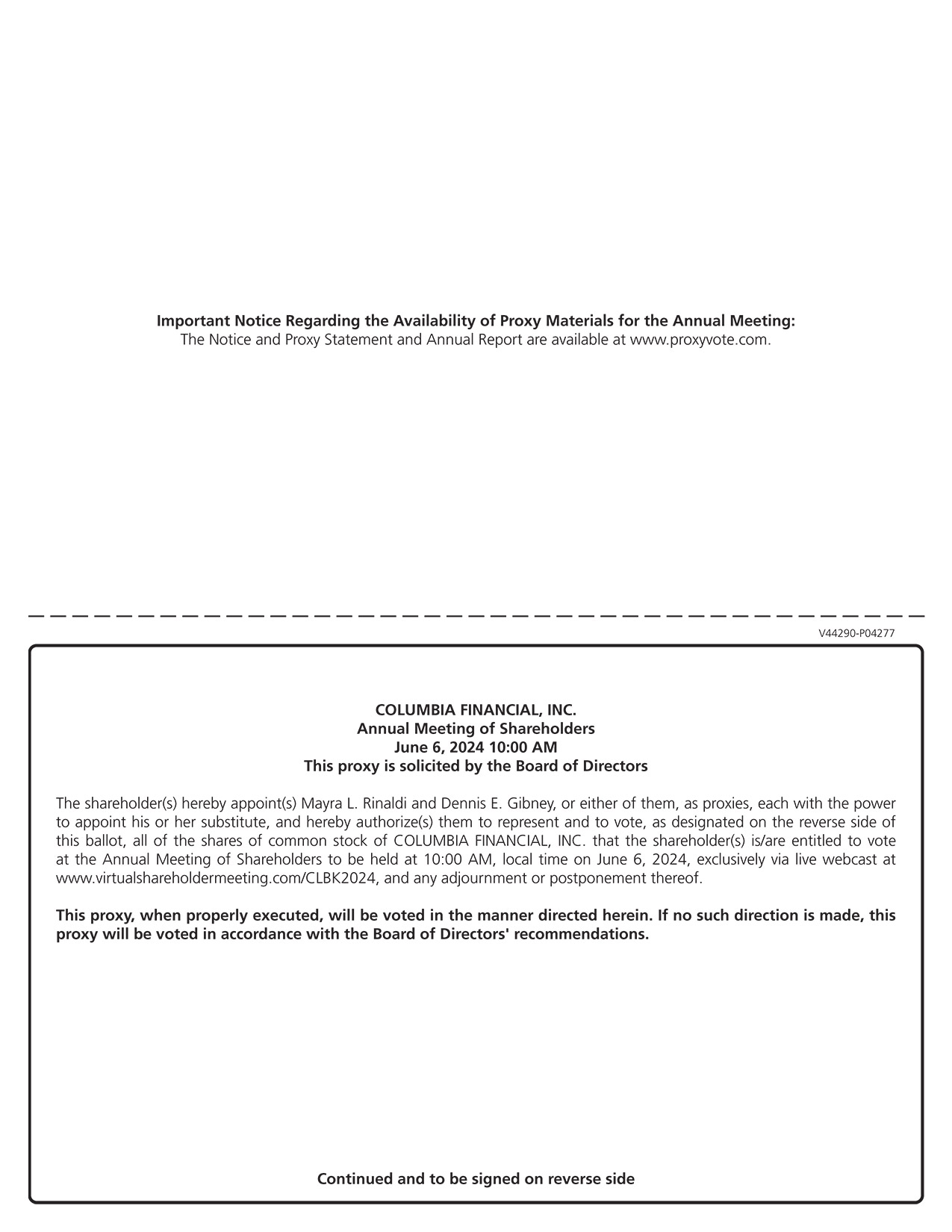 [MISSING IMAGE: px_24columbiaproxy1pg2-bw.jpg]