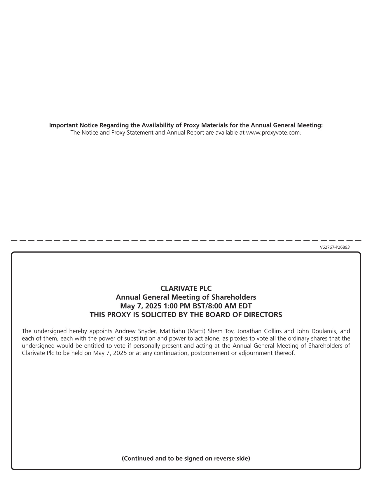 [MISSING IMAGE: px_25clarivateannual02-bw.jpg]