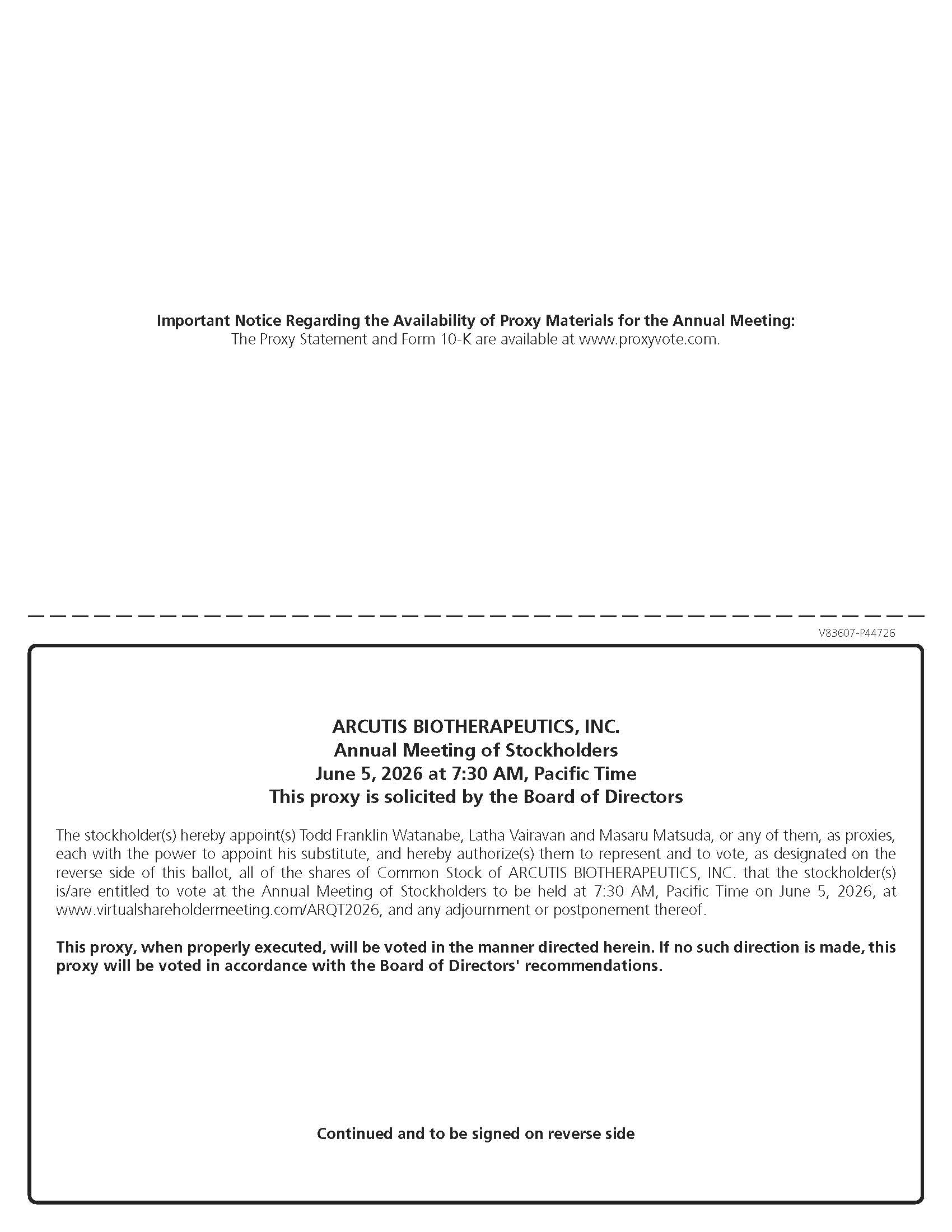 Ballot SCAN TO card ARCUTIS BIOTHERAPEUTICS, INC_Page_2.jpg