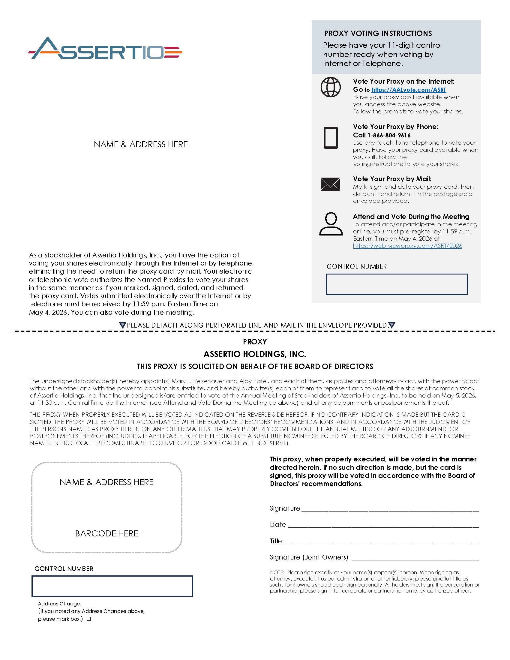 Assertio Holdings Proxy Card Proof #3 Image_Page_1.jpg