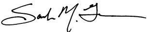Sarah M. Green signature .jpg