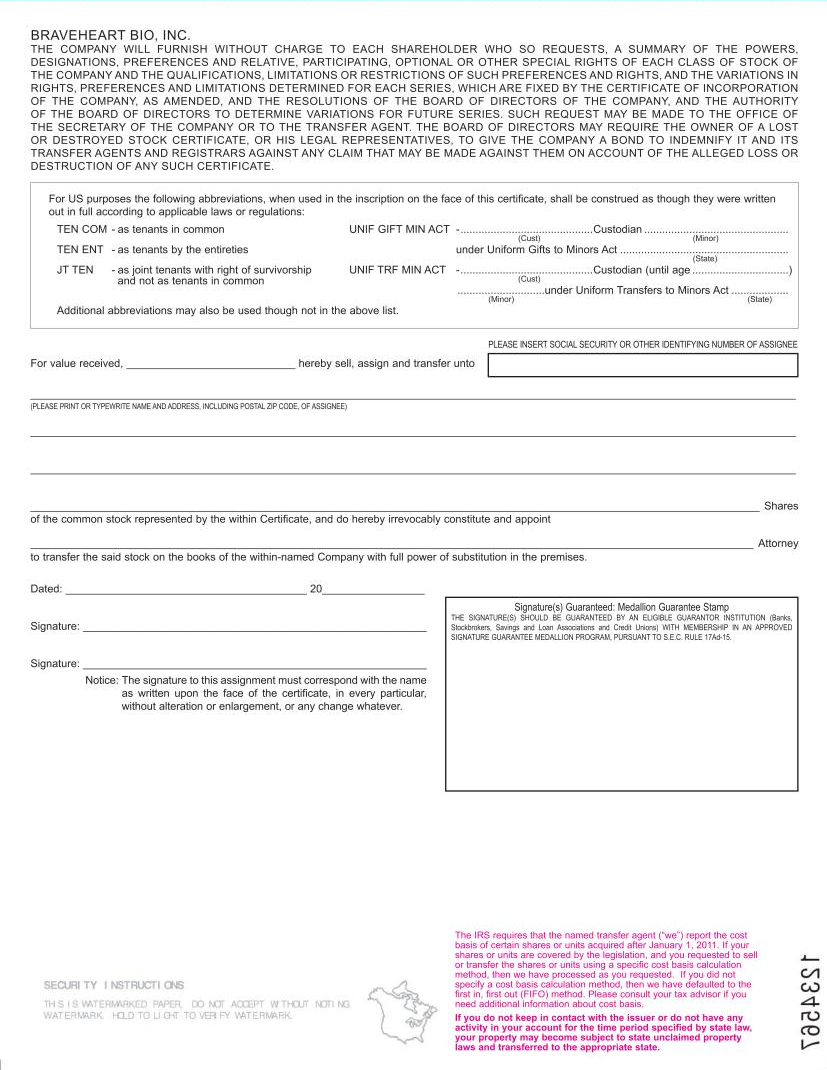 exhibit41-specimenstockc00.jpg